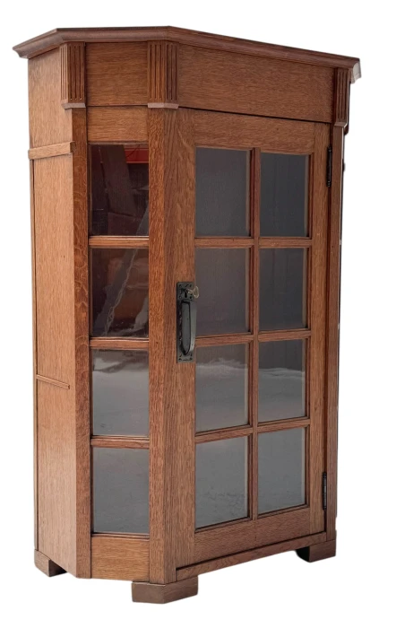 Art Nouveau One-Door Cabinet by H.F. Jansen & Zonen Amsterdam, 1900s